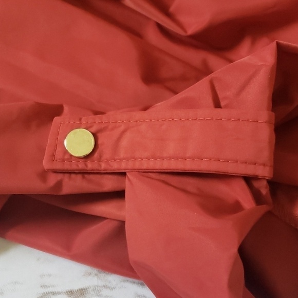 Chico's Finley red ochre jacket with suede detail NWT - Picture 6 of 9